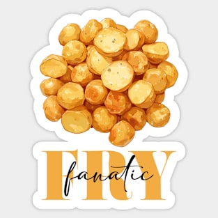 Fry Fanatic Sticker